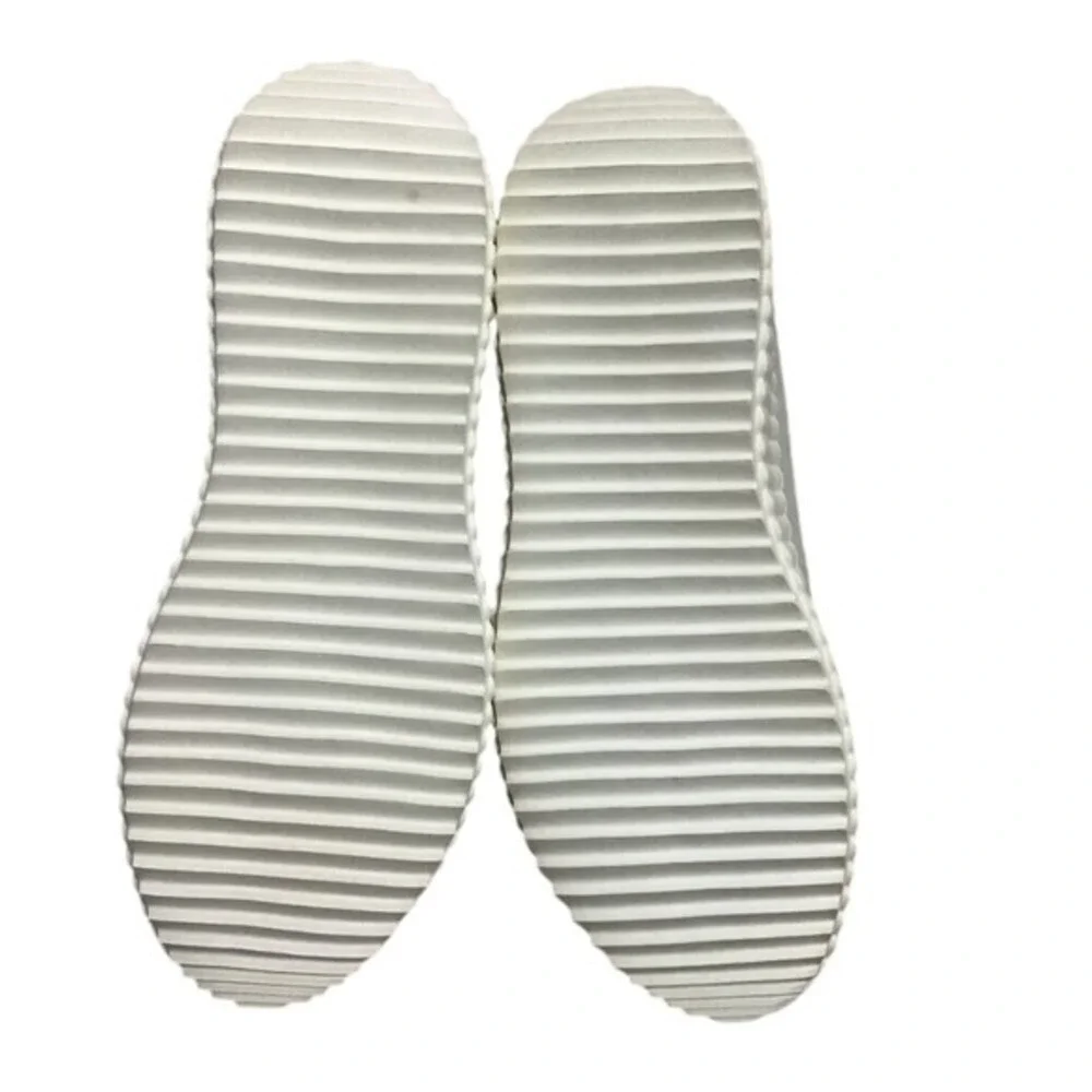 Steve Madden Samarah Womens Gray White Slip On Low Top‎ Sneakers Size 7.5M